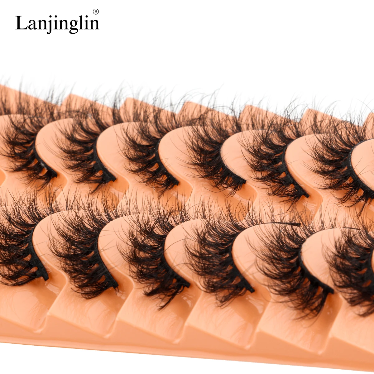 Faux Cils 3/10/14 Pairs False Eyelashes Natural Long Messy Eyelash Crisscross 3D Mink Lashes Extension Makeup Tools maquillaje