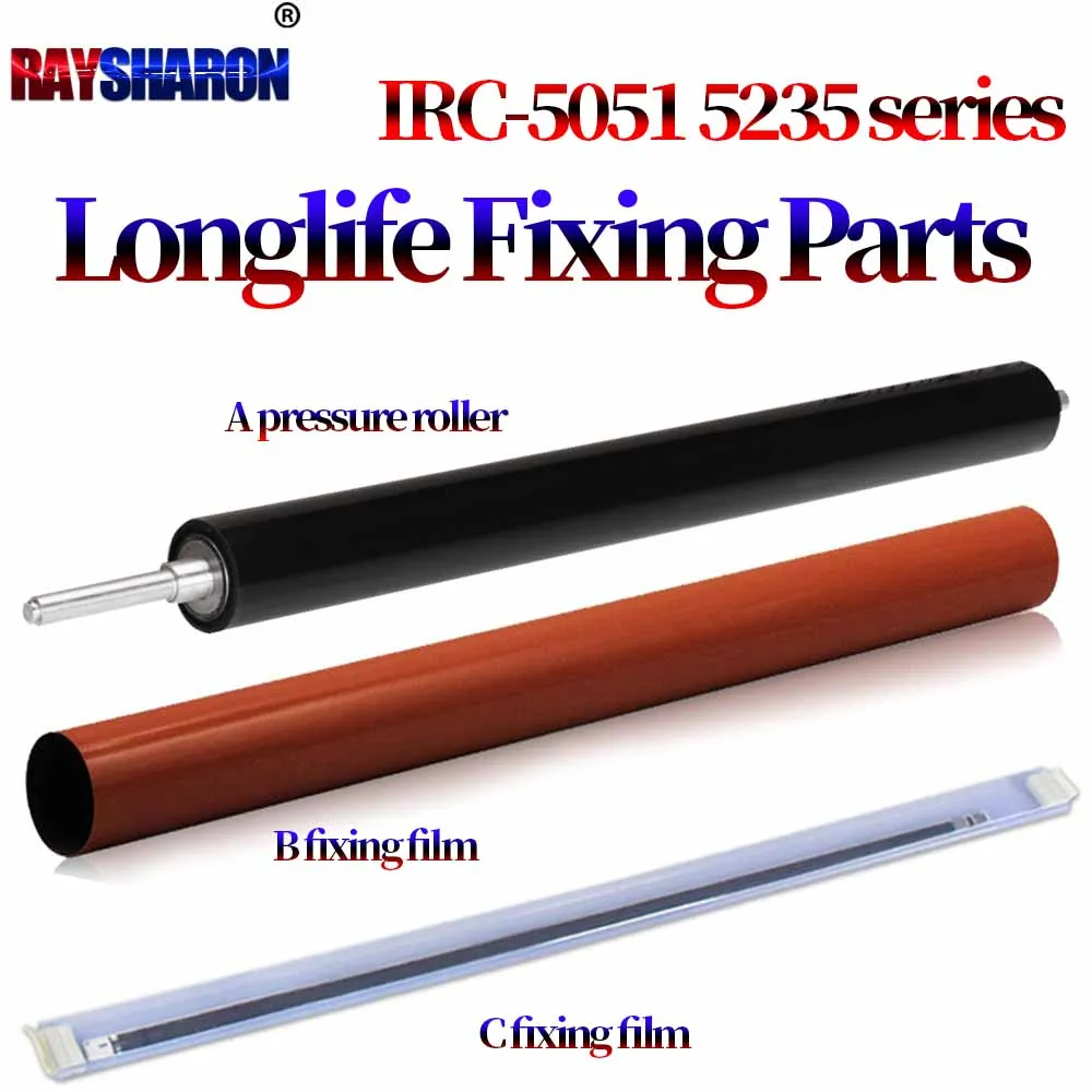 Heating element Fuser Pressure lower roller Fixing Film Sleeve For Canon IR-C5045 C5255 C5045 C5030 C5051 C5250 C5035 C5235 5240