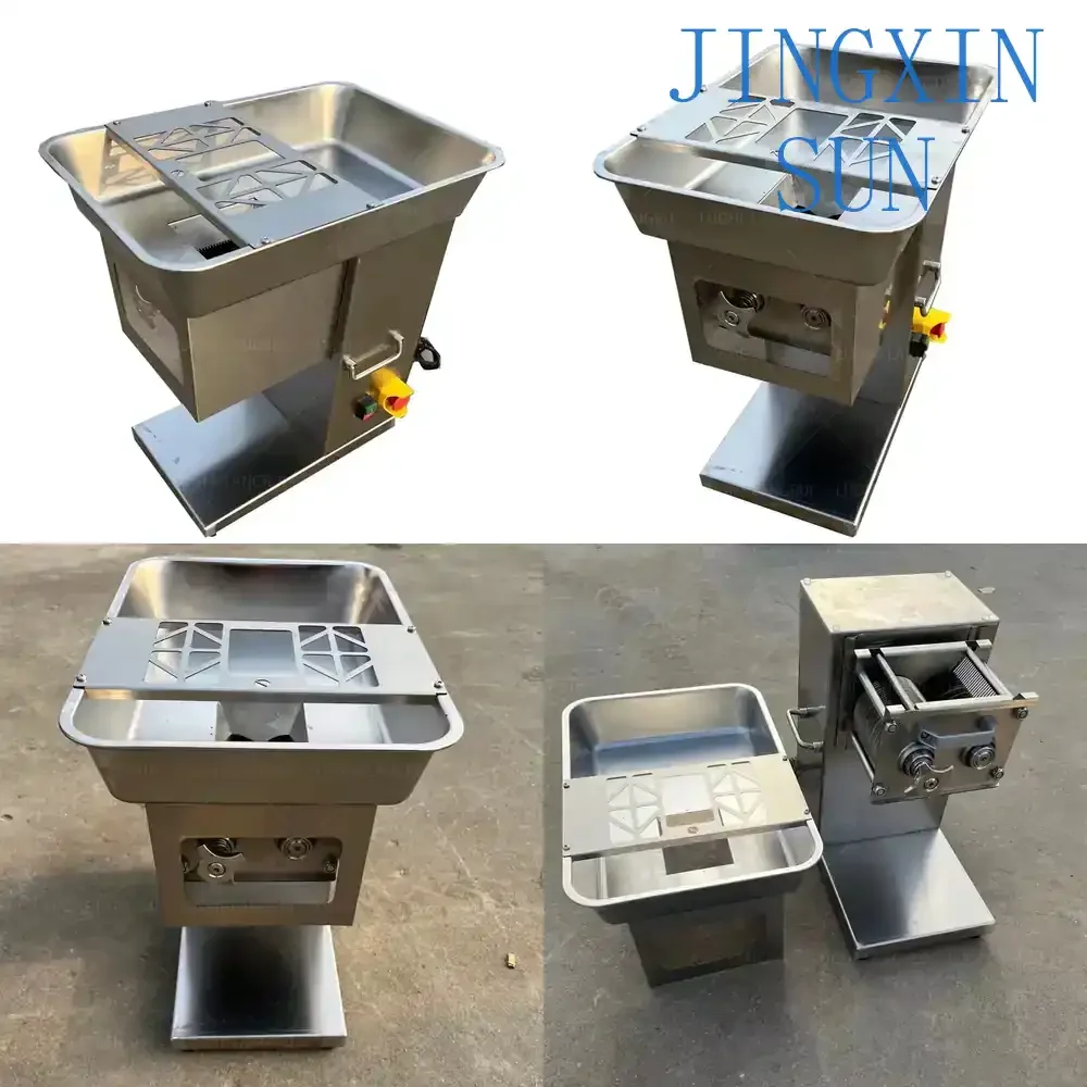 Advanced Efficient Energy-saving Meat Slicer for Commercial Use Fresh Meat Vegetable Slicer for Deli Kitchen Restaurant Food