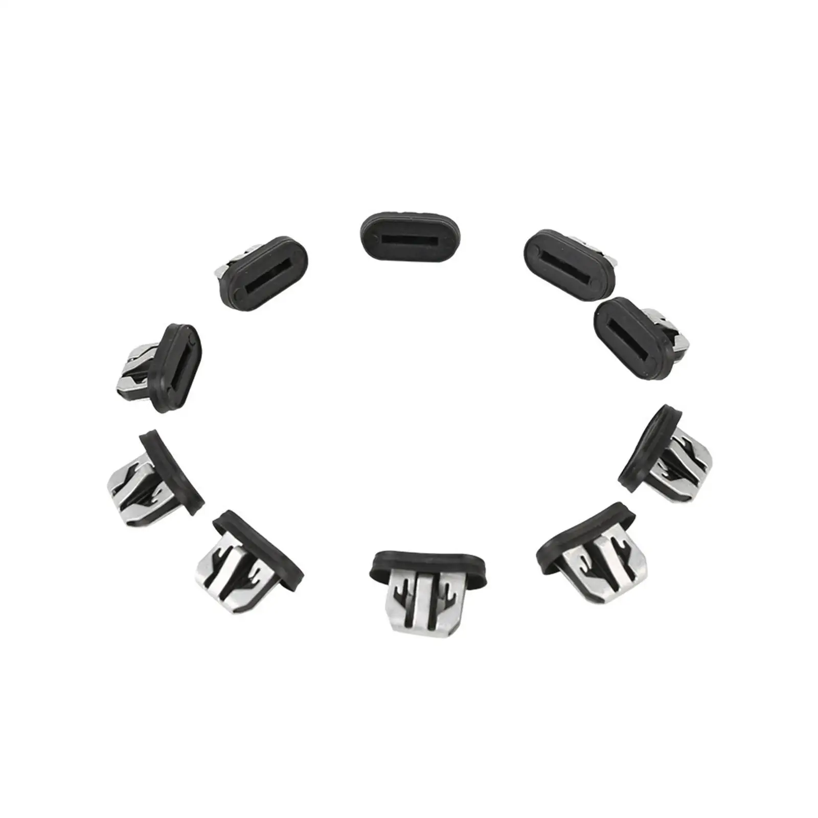 Fixed Buckle Rocker Molding Clip Auto Assembly Repair Part Black Practical Spare Parts for Car Maintenance