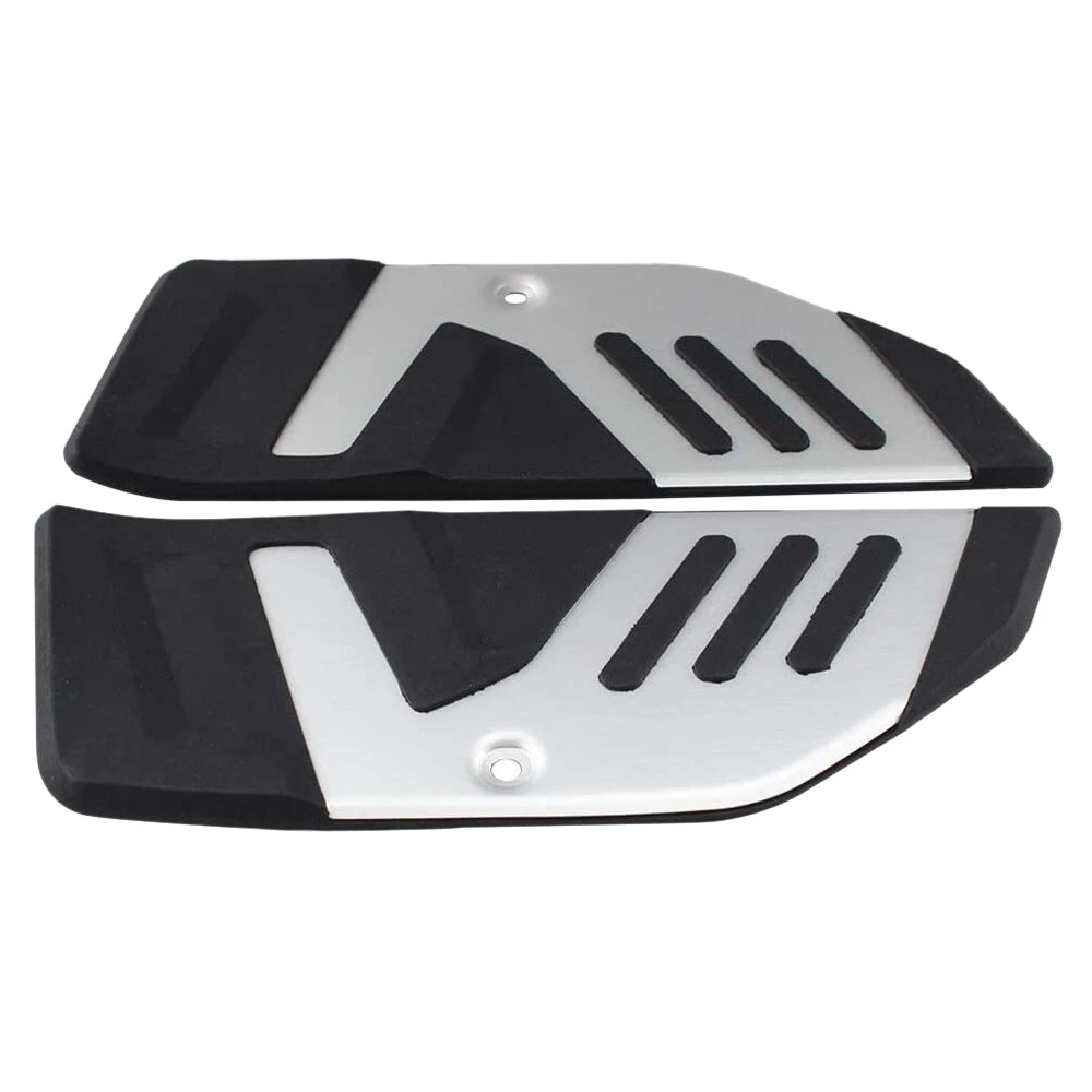 Foot Rest Pedal Pads Anti-Slip Accelerator Foot Mats Pads for Yamaha TMAX T-MAX 530 2017 2018 Motorcycle Modified