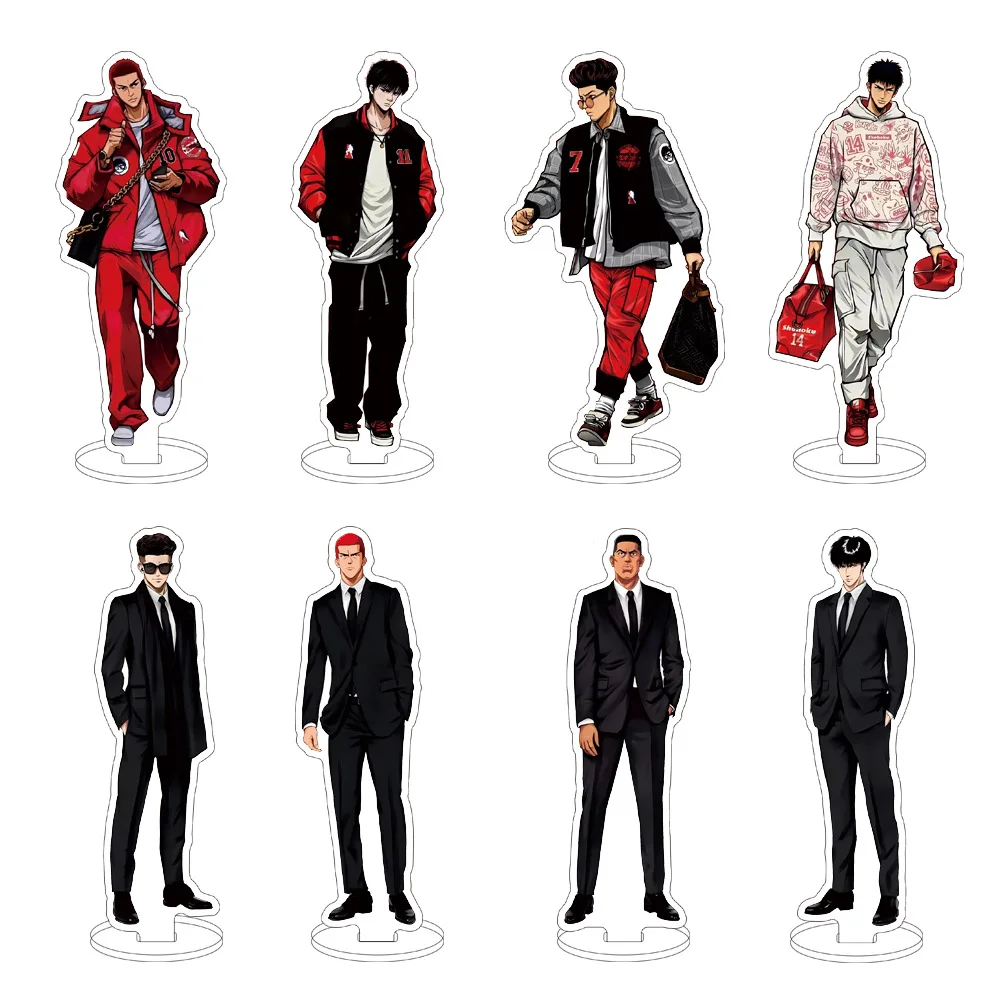 Slam Dunk Acrylic Stand Model Plate Anime Merchandise Akagi Hanamichi Sakuragi, Kaede Rukawa Miyagi Desktop Ornaments Keychain