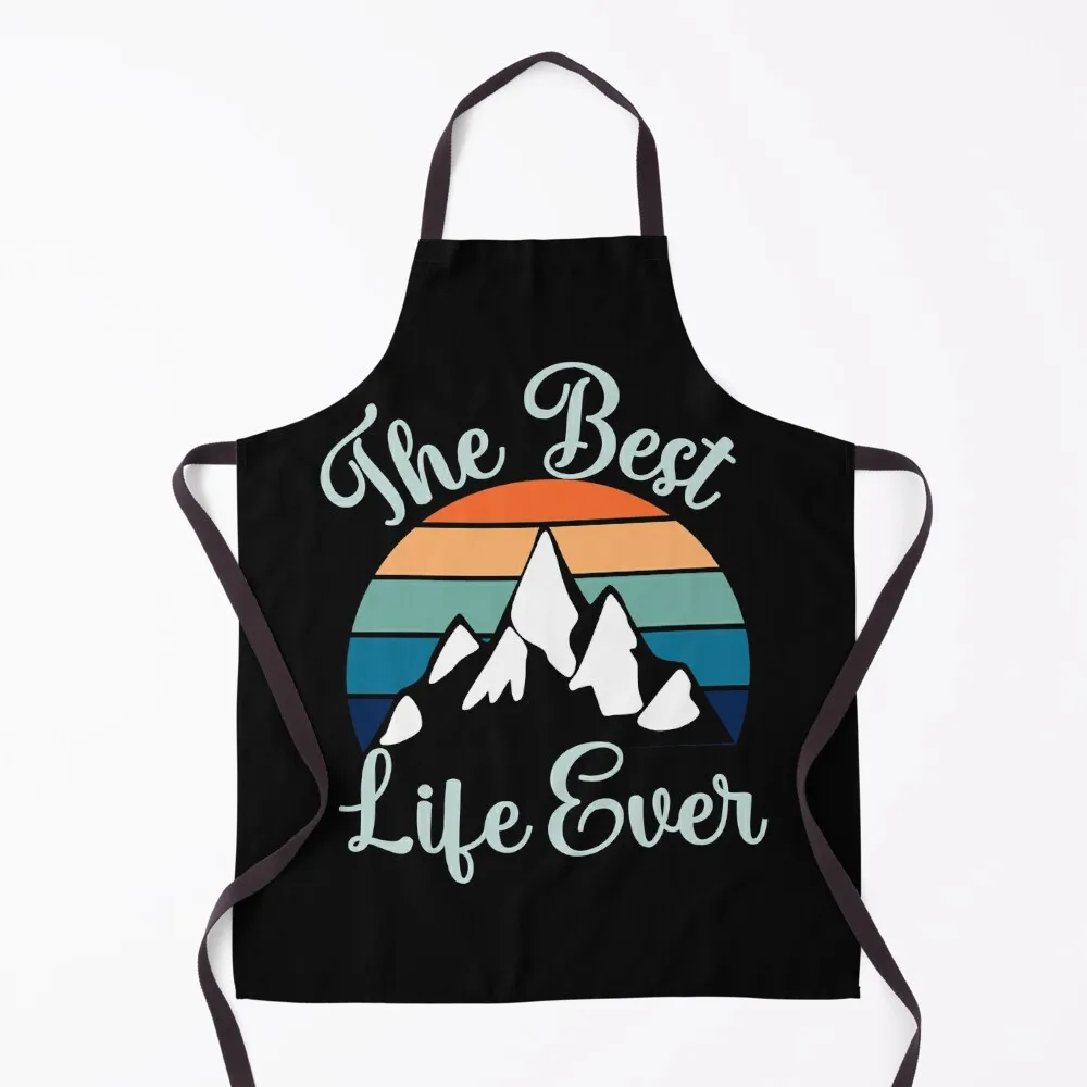 

The Best Life Ever Apron Smock for hairdressing Kitchen Utensils cooks clothes Apron