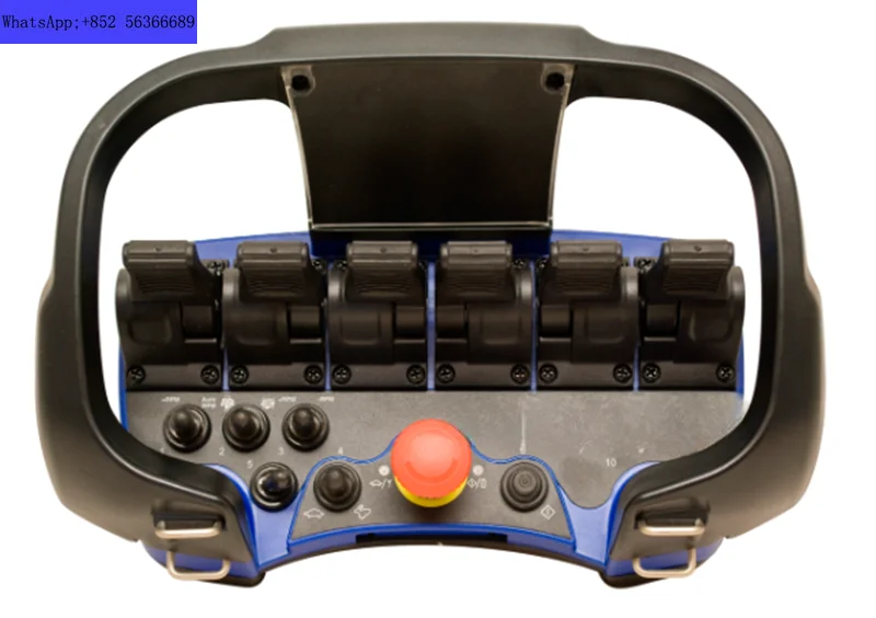 SCANRECO remote control belt protection frame bracket RC 400 r with crane emergency stop switch