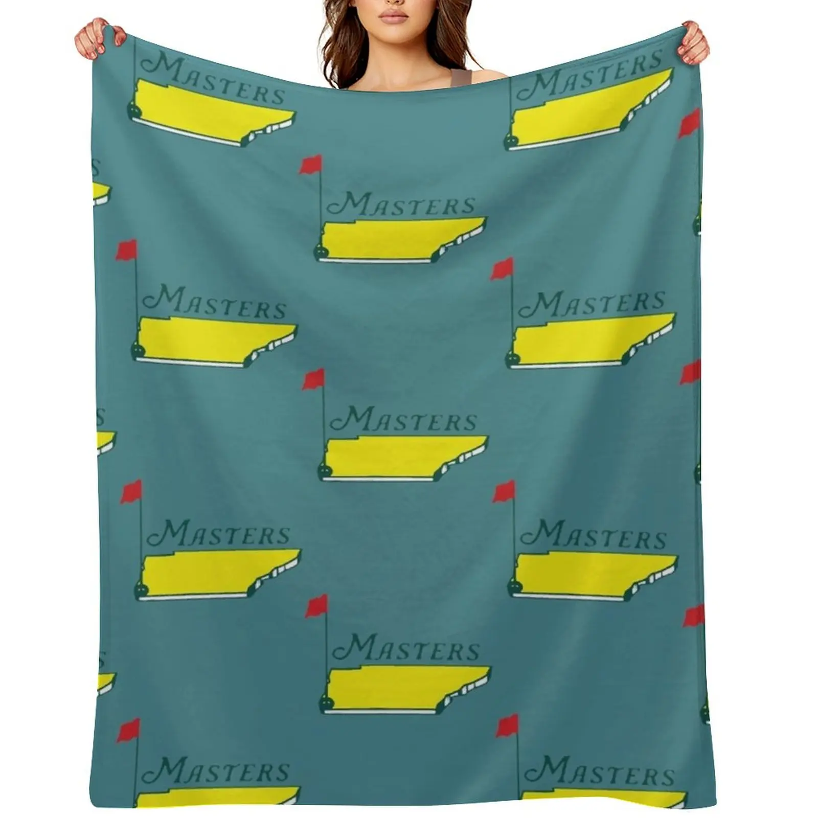 

masters Throw Blanket funny gift Sofa Throw Thin Cute Blankets