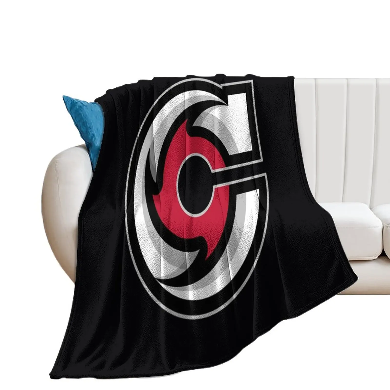 Cincinnati Cyclones \t \t Throw Blanket Sofas Flannels Camping Weighted Blankets