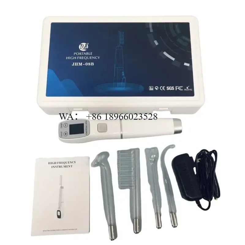 WMWMNU New Upgrade High Frequency Instrument Portable Galvanic Facial Multifunctional Care Beauty Device for