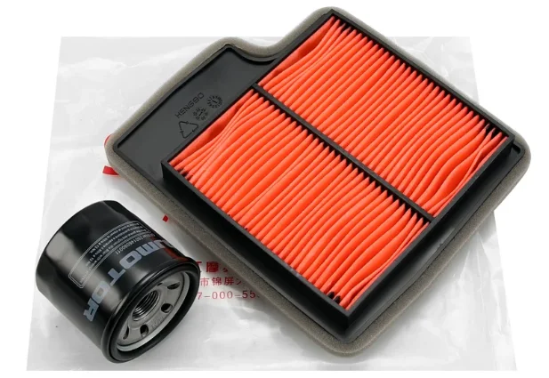 500cc engine oil filter air cleaner for 500S QJ500-11A/D benelli QJMOTO SRV500  SHAN ZHUI YI 500