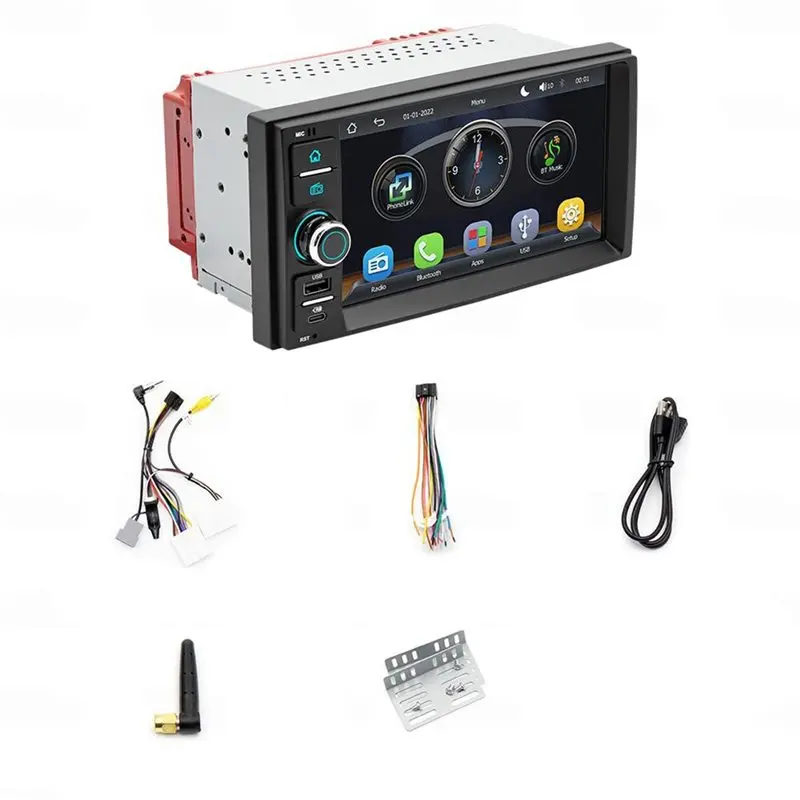 Durable-Wireless 7 Inch HD Navigation Screen For Nissan NV200 Sentra Versa Carplay Android Auto Car Radio MP5 Player Stereo