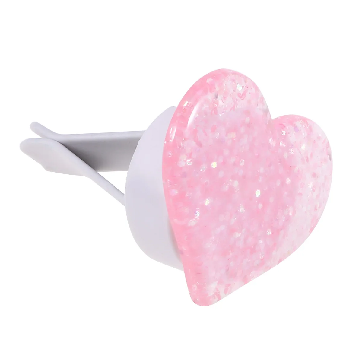

Love Shape Perfume Clip Car Air Outlet Dark Pink Resin Diffuser Aromatherapy Air Freshener Essential Oil Accessory