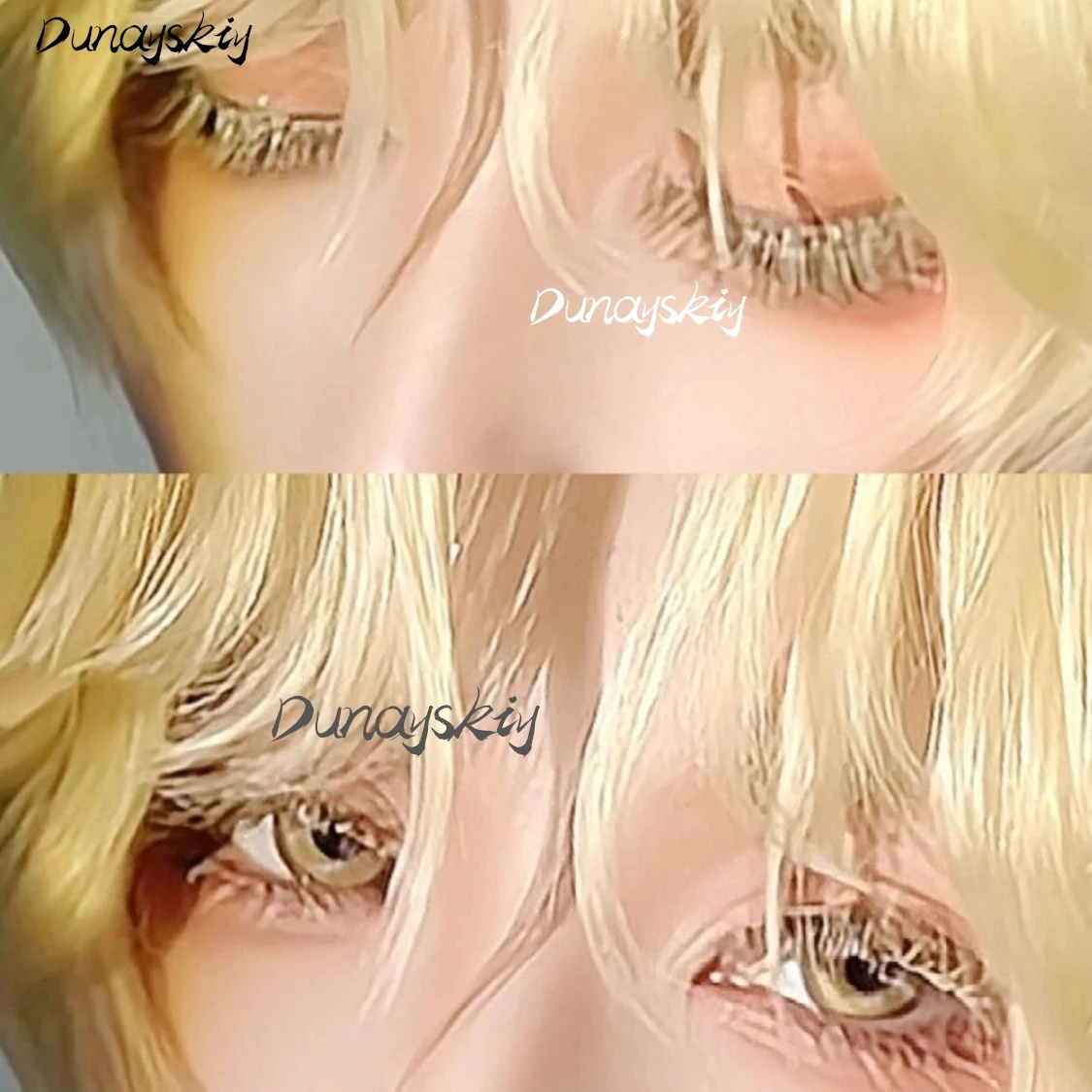 Unusual Stage Luka R5 R7 Cosplay Costume Set Wig Fake Eyelashes Lashes Korean Idol Outfit Roleplay Anime Costumized