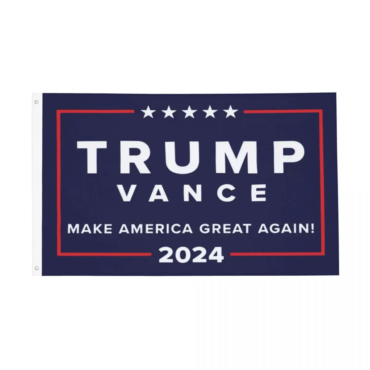 Trump Vance 2024 Take America Back Flag Decor 3x5FT Polyester Material Easy To Hang Fade Resistant Drapey Bright