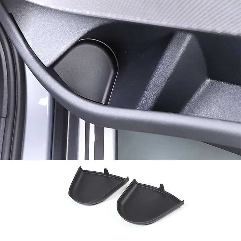 For BMW X5 G05 2019 2020 2021 2022 2023 TPE Black Car Rear Door Water Cup Slot Gasket Car Interior Accessories