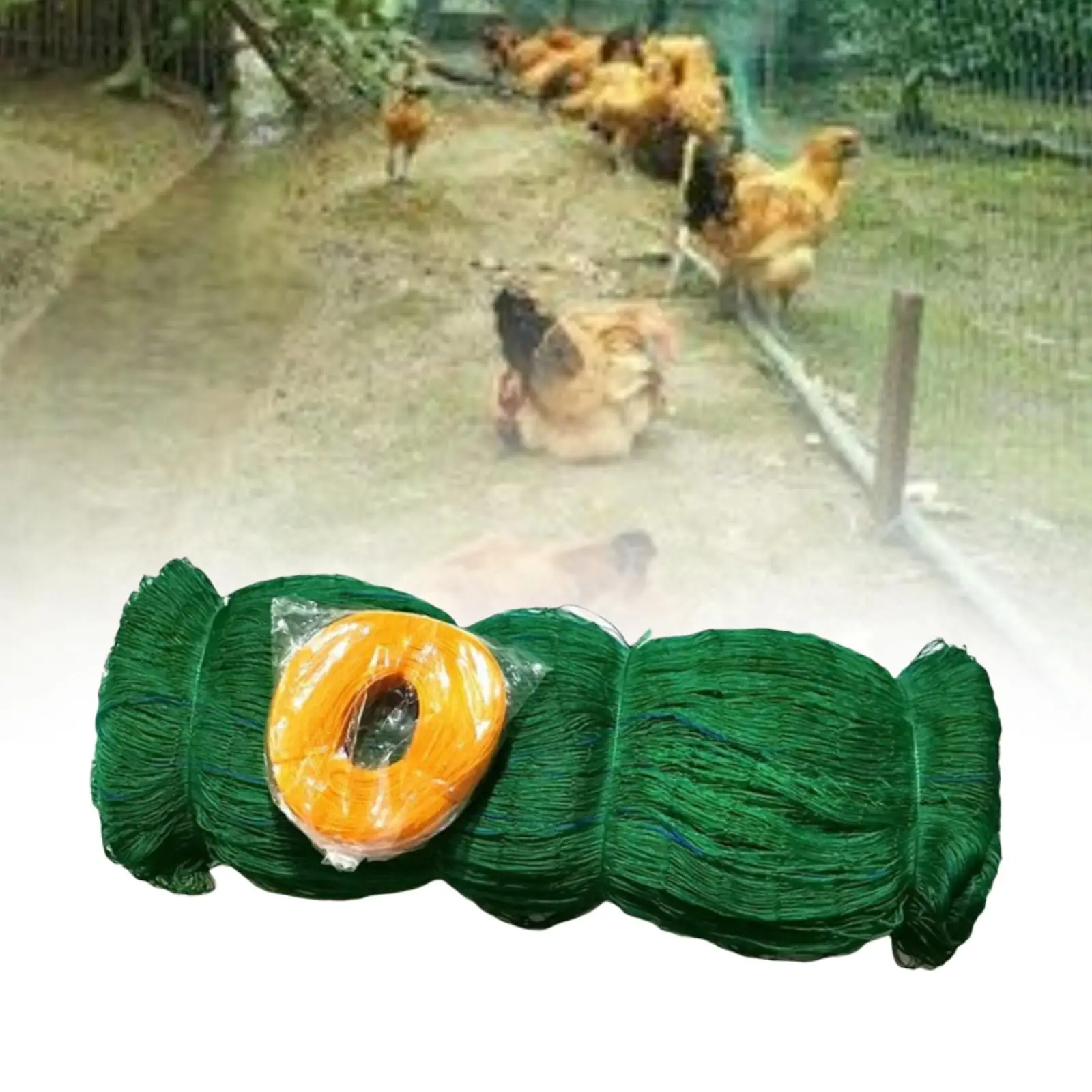 

Bird Netting Tear Resistant Chicken Run Fence Multipurpose Stury Poultry Net Farm Fence Net Mesh Net for Chicken Coop for Pond