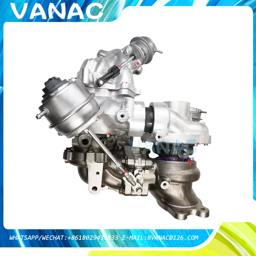 GT1238Z Twin NEW Complete Turbo 810356 for Mazda CX-5 SH01 2.2L Passenger 2014 Full Turbo charger  GT1752S Full Turbine 810357