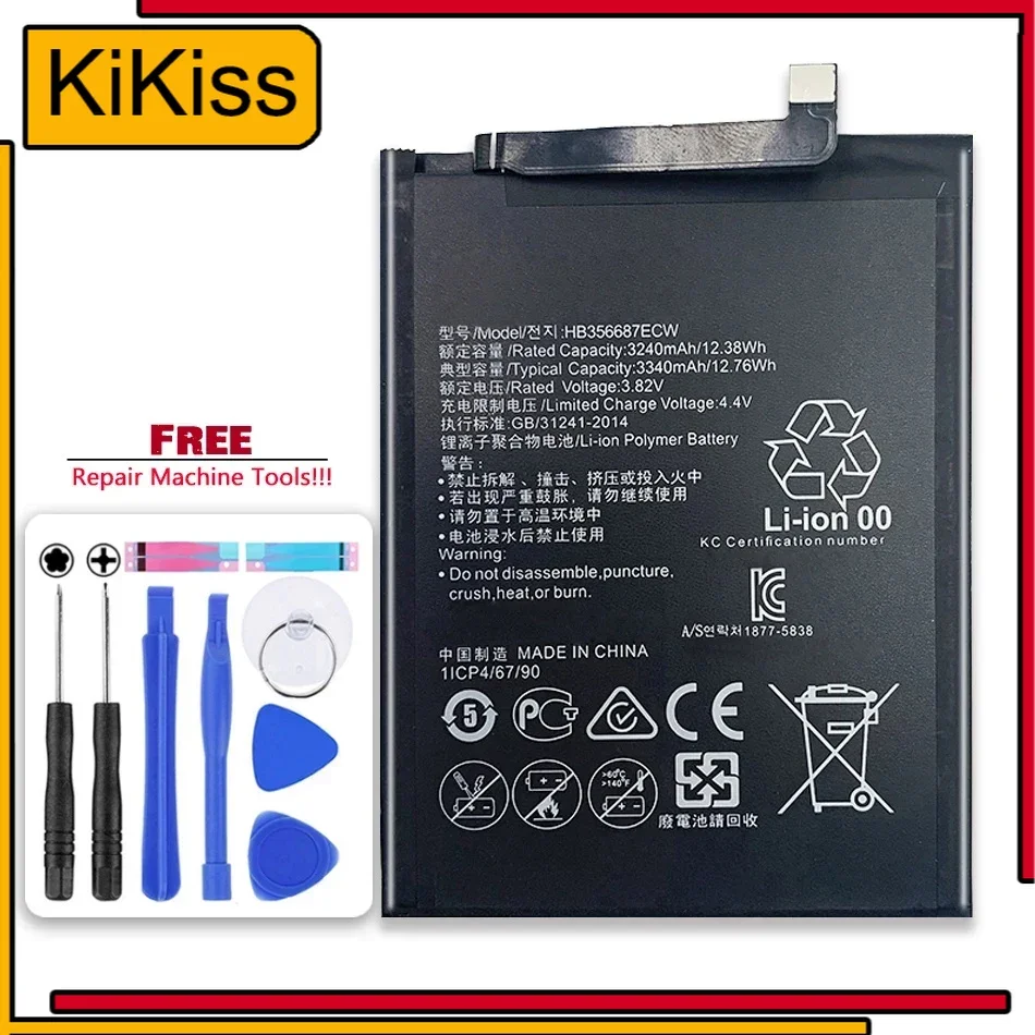 HB356687ECW Battery For Huawei Mate 10 Lite/G10/Nova 2I 3I/For Honor 9I 7X RNE-L01 L02 L03 BND-L21 L22