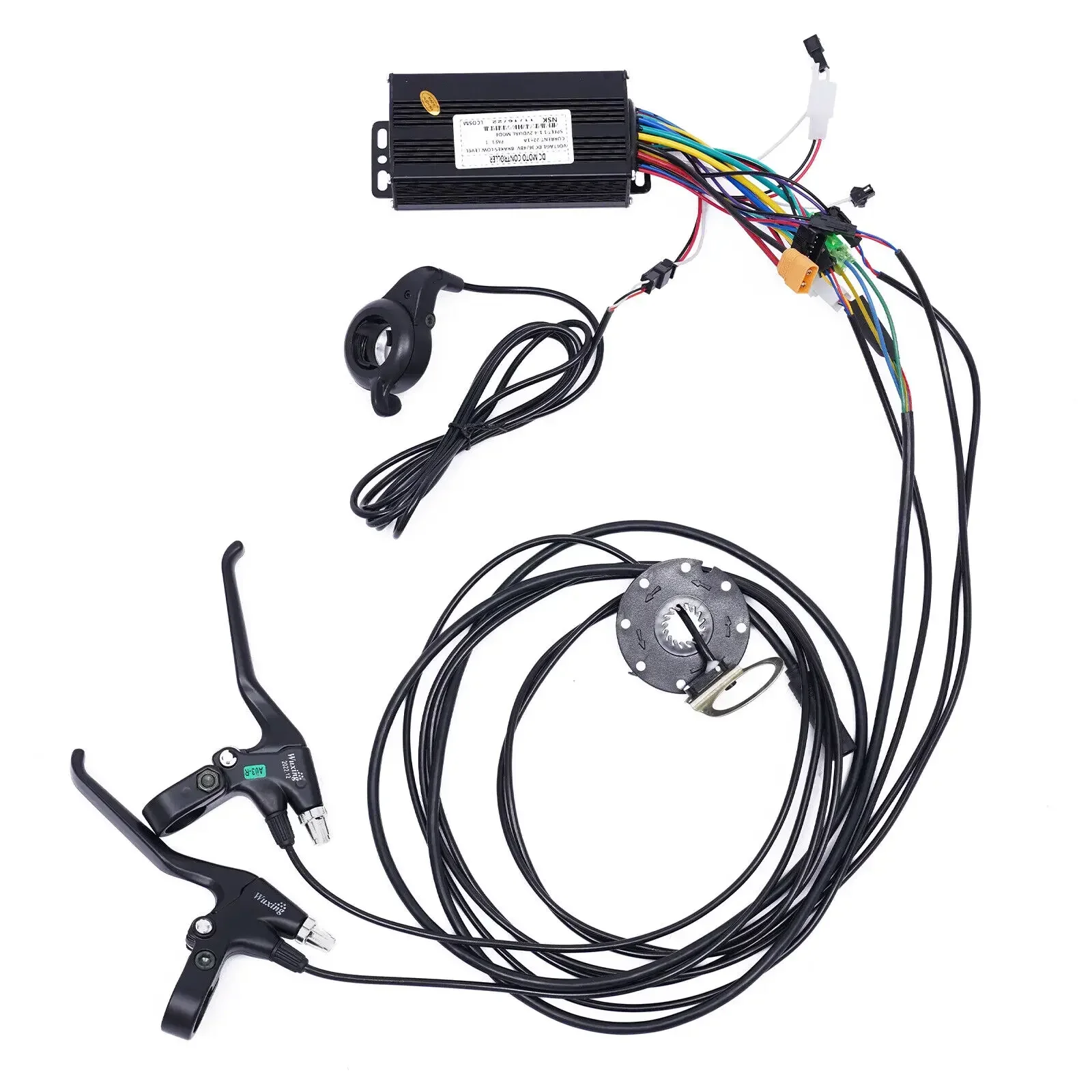 24" 500W 36V E-Bike Front Wheel Hub Motor Conversion Kit with LCD Display electric bike conversion kit