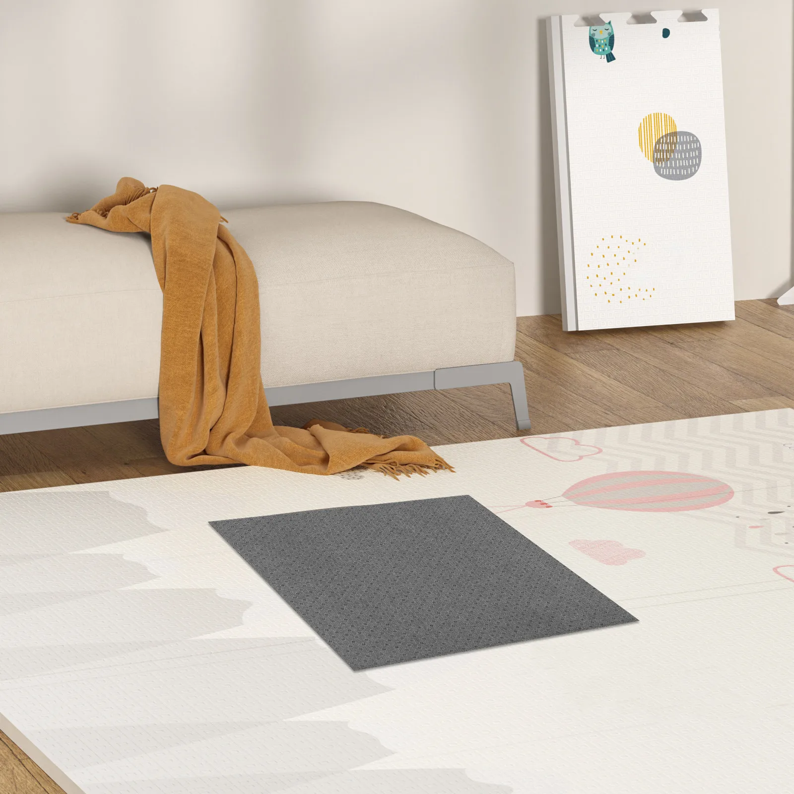 Large Non Slip Felt Fabric Anti Slip Rug Backing Tufting Cloth DIY Carpet Making Supplies Cushion Pad Mat Floor Protector - view 4