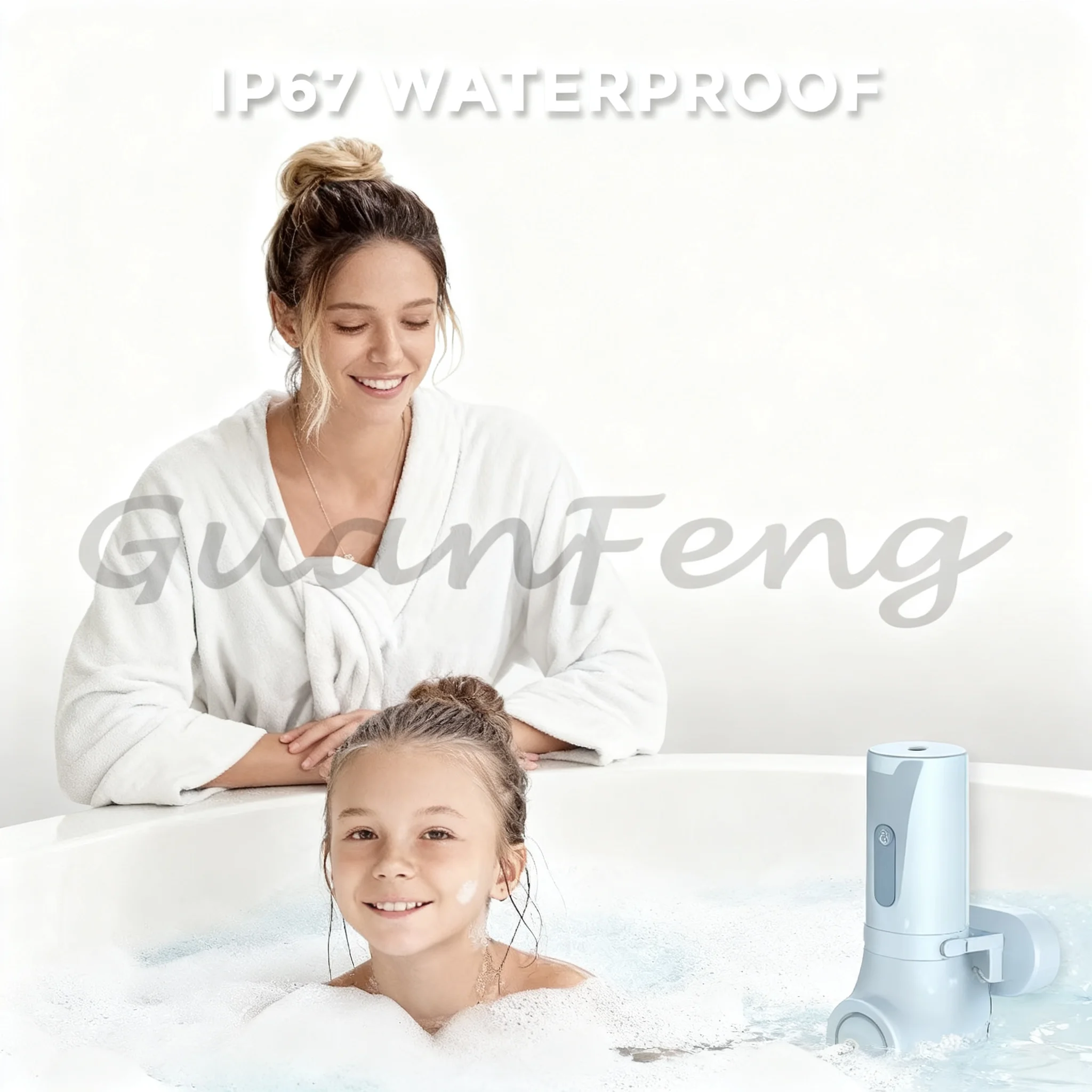 Automatic Bathtub Bubble Maker | Household Foam Dispenser for Bathroom Spa Body Wash