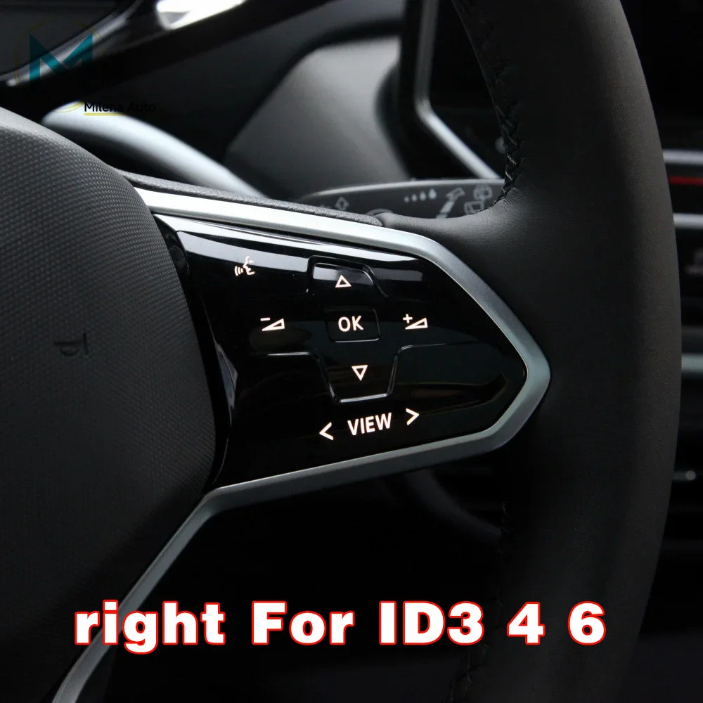 For VW Golf7 MK7 Golf 8 MK8 Passat B8 Tiguan L For ID3 ID4 ID6 1EA959442A/B Multi Function Steering Wheel LCD Touch Button Shell