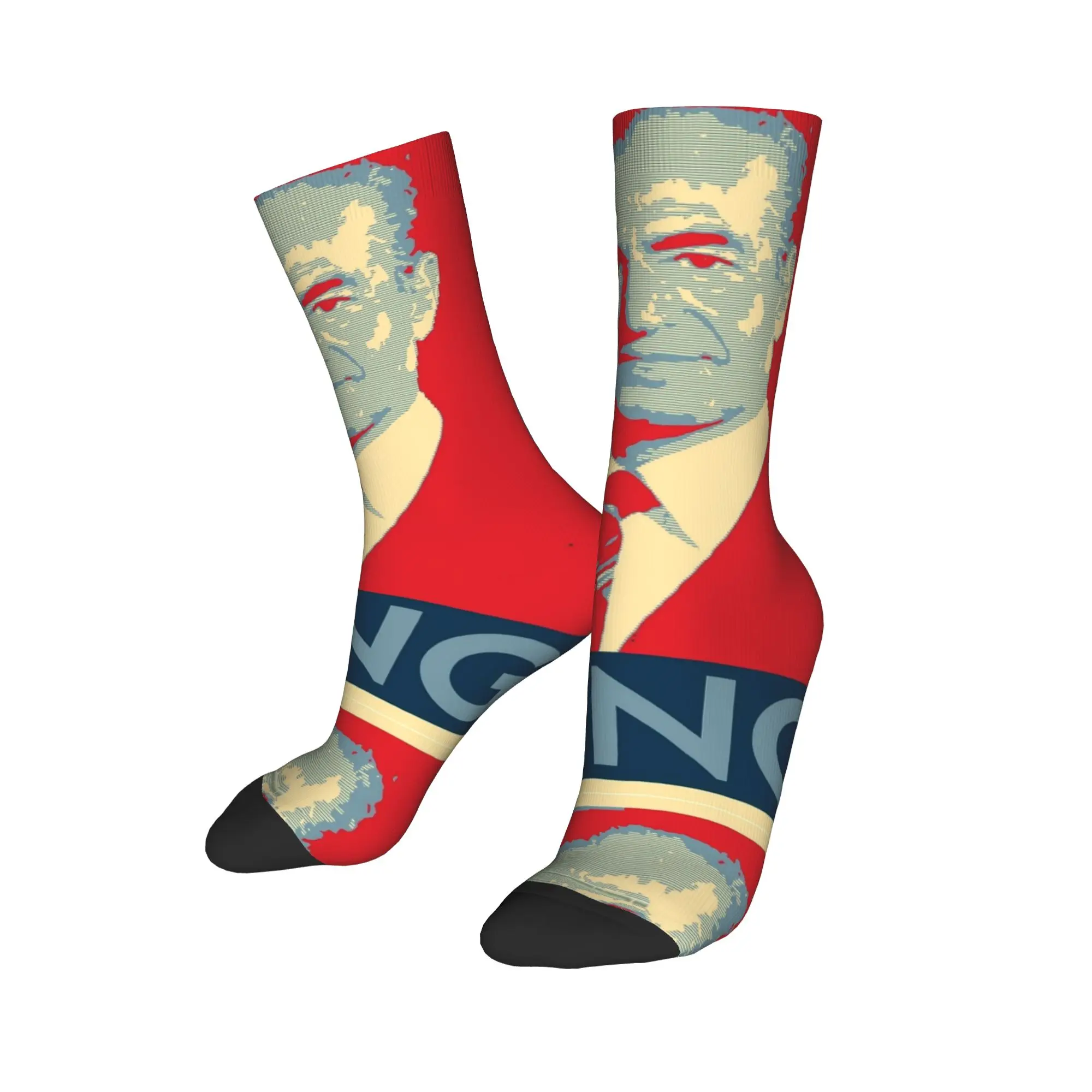 

Crazy Design Iran Pahlavi King Basketball Socks Polyester Long Socks for Women Men Breathable