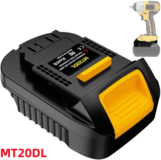 

Battery Adapter For Makita 18V to Dewalt Mt20Dl For Dewalt 18V 20V tools for Makita Bl1830 Bl1860 Bl1815 Li-Ion Battery