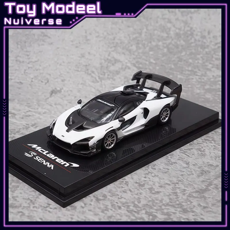 cm-model-1-64-scale-diecast-alloy-car-model-mclaren-senna-gtr-white-realistic-collectible-racing-model-toy-vehicle-perfect-gift
