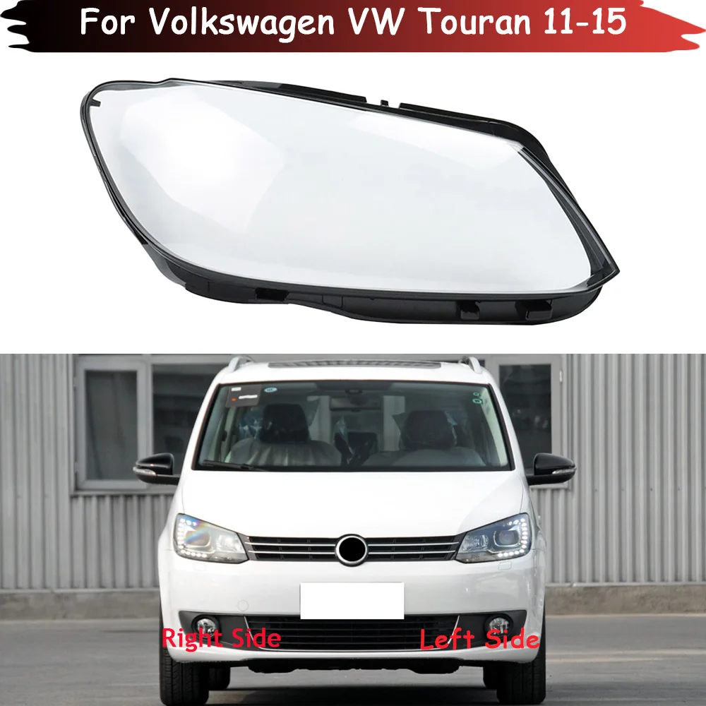 

For Volkswagen VW Touran 2011 2012 2013 2014 2015 Headlamp Cover Transparent Lampshade Headlight Shell Lens Plexiglass