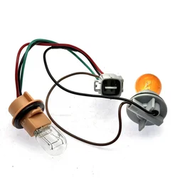 For Mitsubishi Pajero V73 V77 Rear Bar Light Bulb Wiring Harness Socket Rear Bumper Light Bulb Plugs