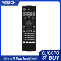 Universal Air Mouse Remote Control MX3 Voice Backlit 2.4G RF Wireless Keyboard For Android TV Box X96 Mini H96 MAX for Smart TV