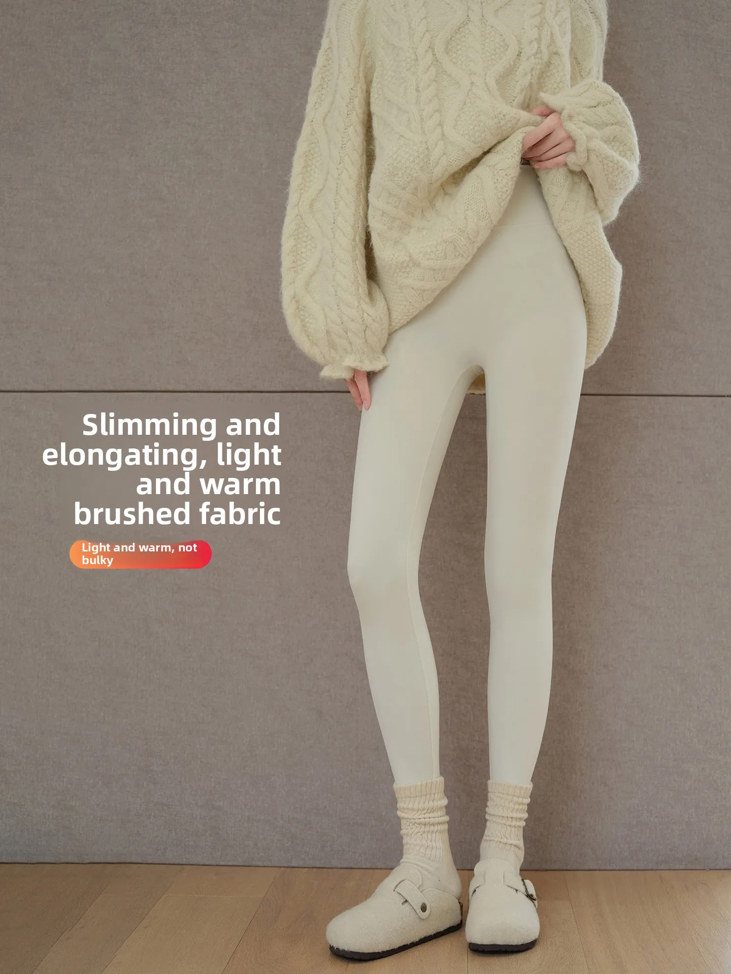 Thiened Winter Yoga Pants Women's High Waist ark Skin Fce Lined Tummy Control Long Trousers Casual High Waist