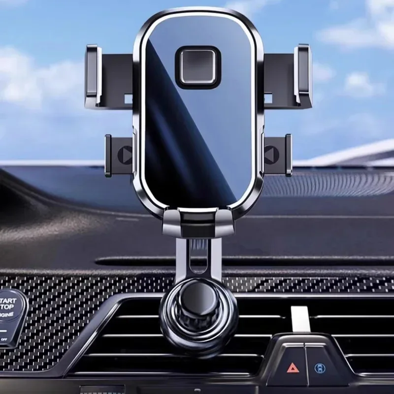 Soporte para Teléfono de Coche [Abrazadera Ancha y Gancho Metálico] Soporte para Teléfono de Coche [Compatible con Fundas Gruesas] Soporte para Teléfono Celular con Clip para Rejilla de Ventilación para Todos