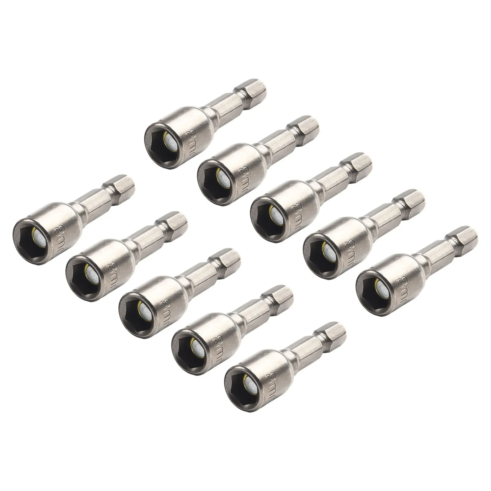 Imagem -05 - Magnetic Nut Driver Grupo 14 Hex mm Adaptador Broca Comprimento 42 mm Ferramentas Manuais Ferramentas de Reparação Acessórios Soquetes 10 Pcs