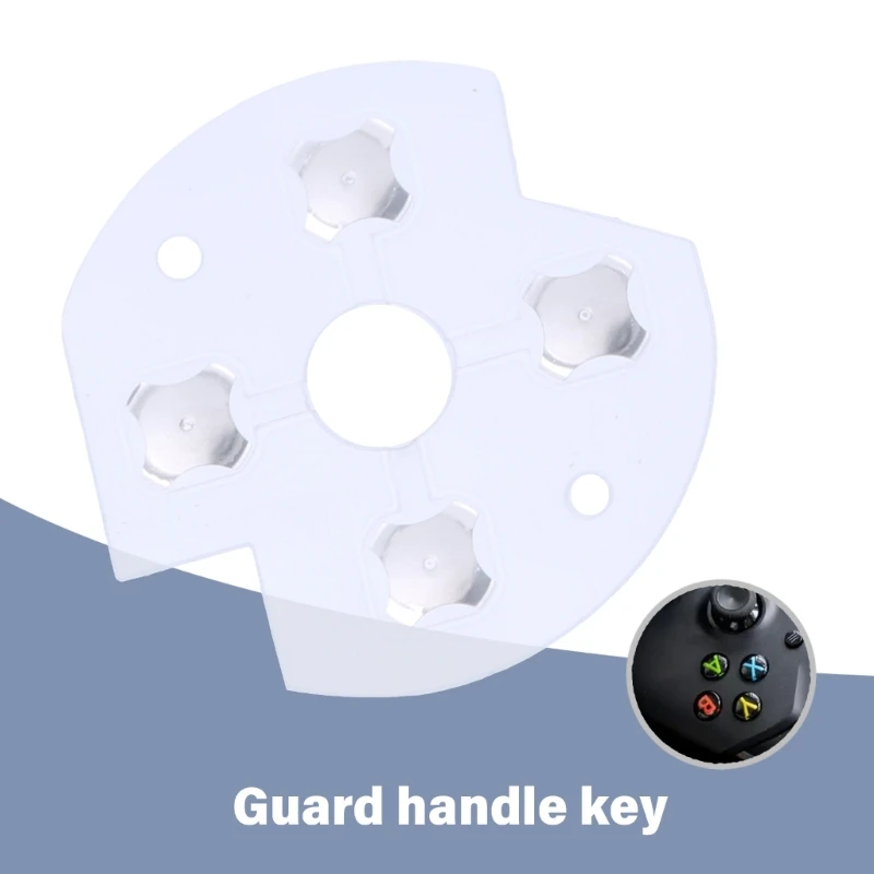 5 decalcomanie per tasti del gamepad, coperture protettive per pulsanti, facili da applicare per appassionati giochi