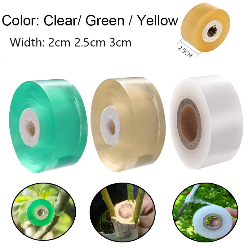 Grafting Tape Stretchable Self Adhesive Grafting Film Special Fruit Tree Grafting Tool Garden Binding Tape