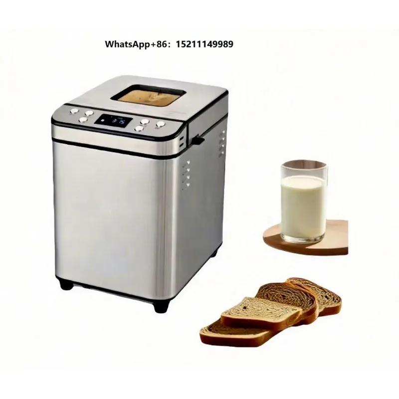 Electric Automatic Bread Making Machine Multi-Functional Tool for Dough Mixing and Baking for Making Bread