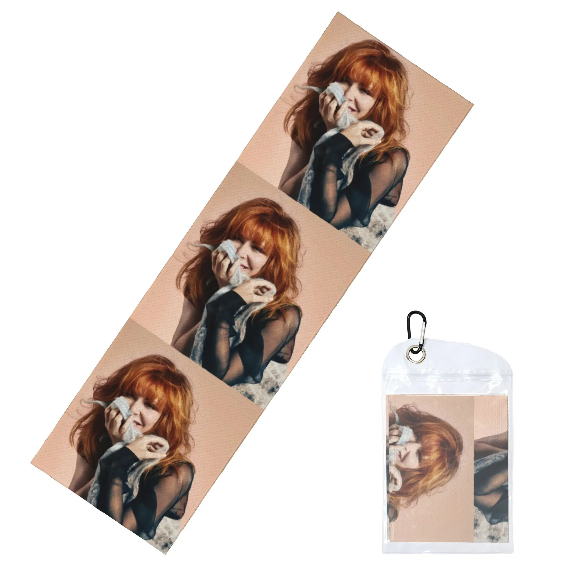 Mylene Farmer Cold Exercise Towel   Super Soft Breathable Instant Cooling Towel Yor Gym Towels