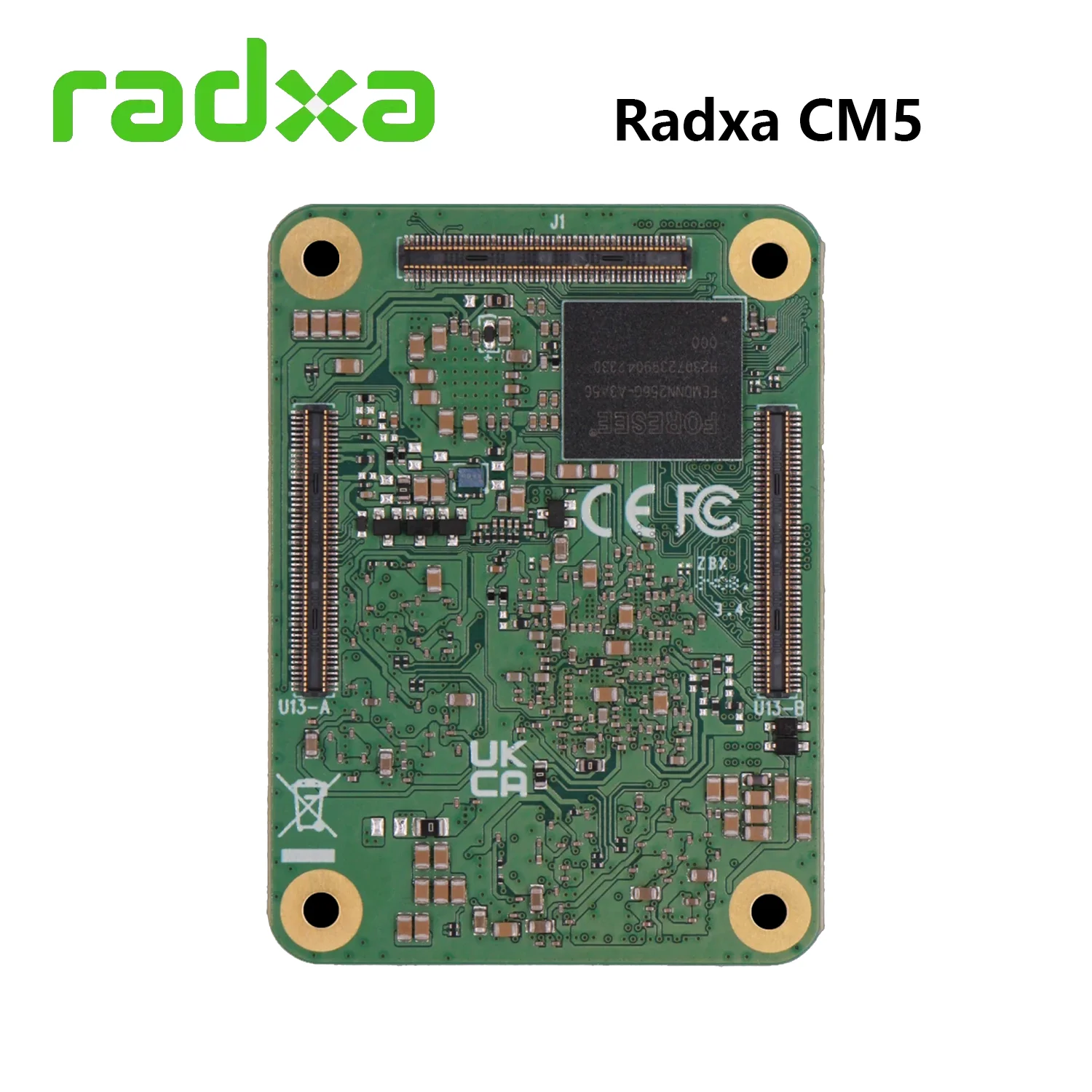 Modulo di calcolo Radxa CM5 RK3588S CPU a 8 core Radxa CM5 Lite RK3582 CPU a 6 core LPDDR4 sostituzione eMMC Raspberry Pi CM4 integrata