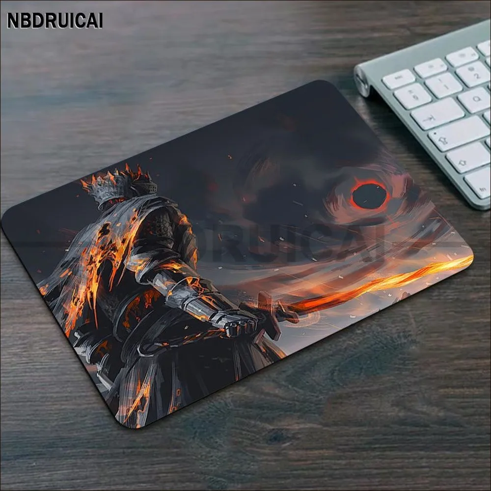 Grande Non-Slip Lockedge Dark Souls Mousepad, Espessado Writing Pad, Mouse Pad, Desktop, Escritório, Estudante, Jogos, Home Decor Cushion