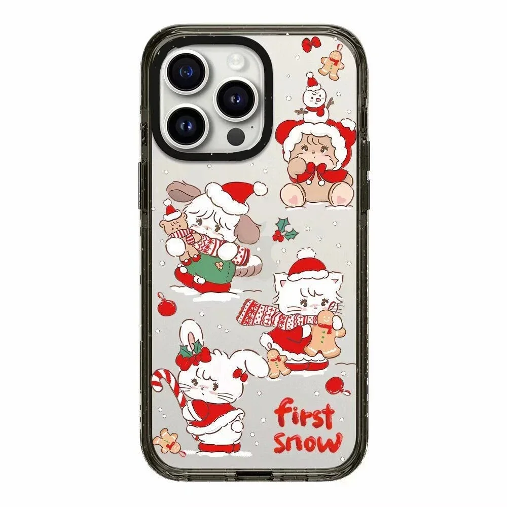 

Acrylic Cartoon Cat Christmas Phone Case Cover for IPhone 11 12 13 14 15 Pro Max Case for IPhone 14 Pro Max