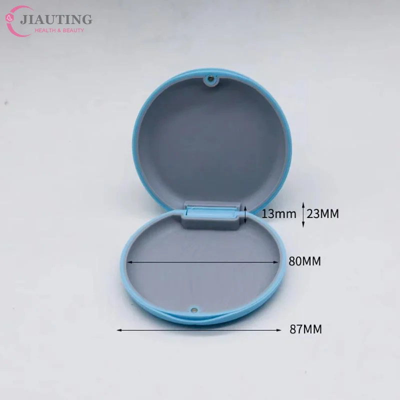 Compact Retainer Case for Dental Braces and Dentures Lightweight and Travel Ready 1pcs