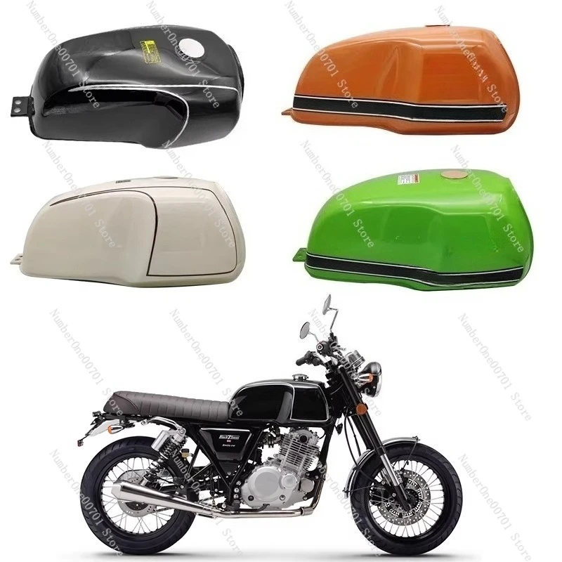 Black7 EFI Ranger Retro Fuel Tank Motorcycle Modified Original Export Cafe Coffee U Man Fuel Tank Oil Pot