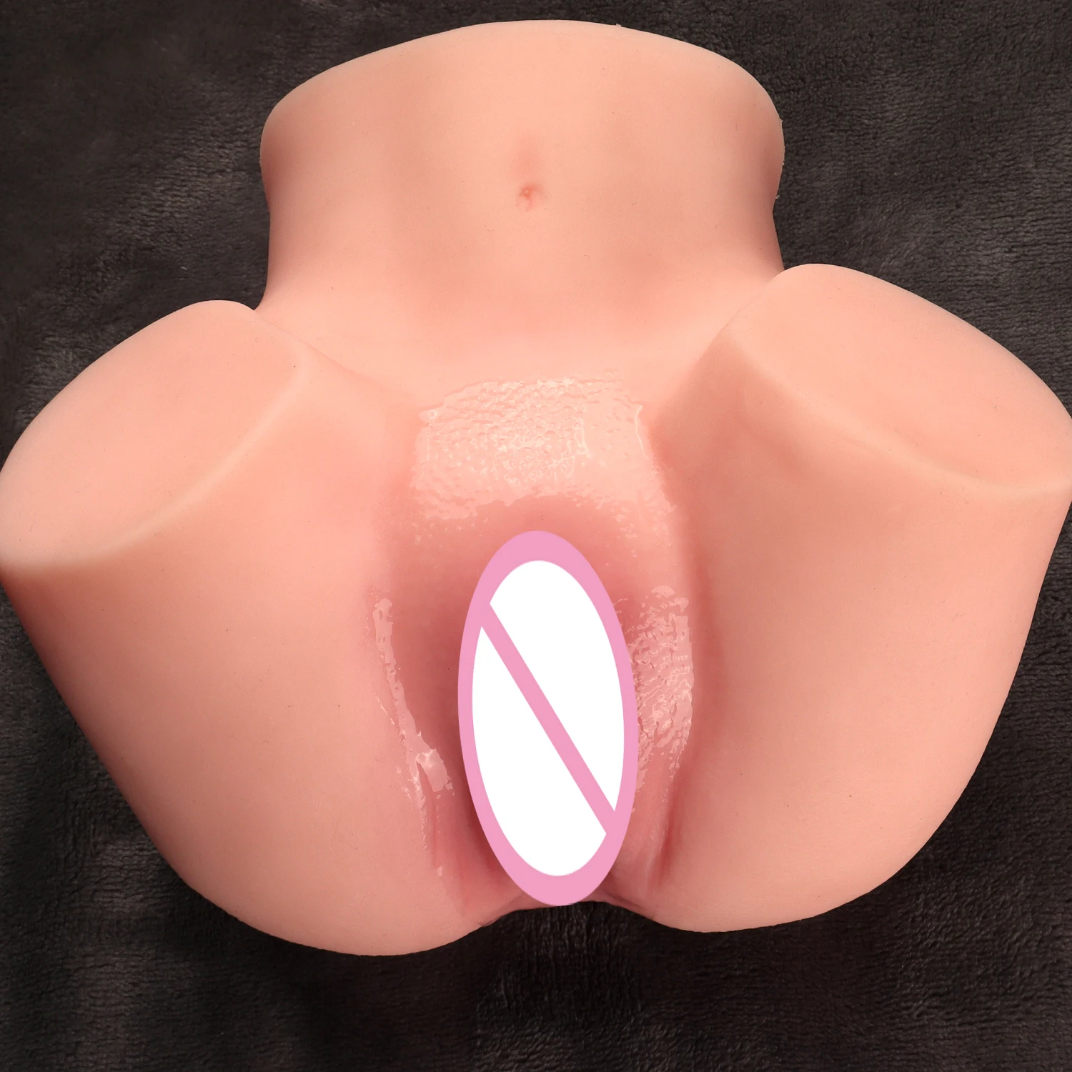 2in1 Realistic Adult Sex Anal Vagina Male Masturbator Cup Pocket Pussy Men Masturbation Blowjob Toy Adult Sex Pocket Pussy Toys view 4