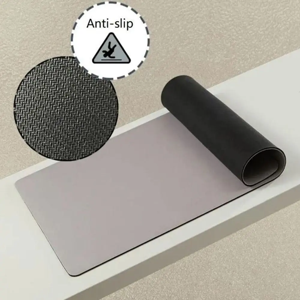 

High Quality Kitchen Counter Bathroom Non-Slip Drain Pad Drying Mat Sink Mats Faucet Draining Mat