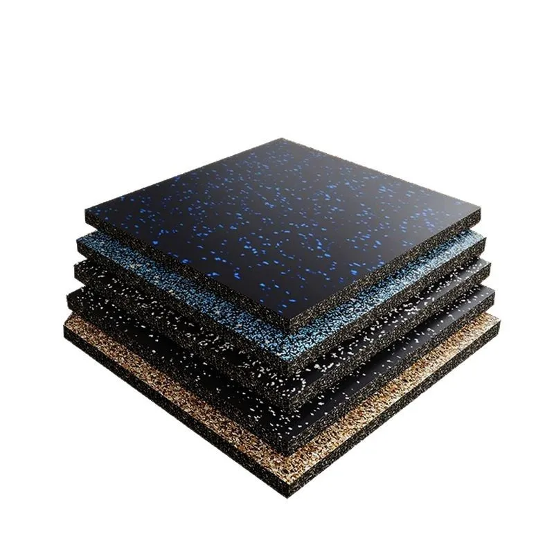 Gym Rubber Floor Mat Soundproof Floor Household Silent Splicing Shock Absorber Mat