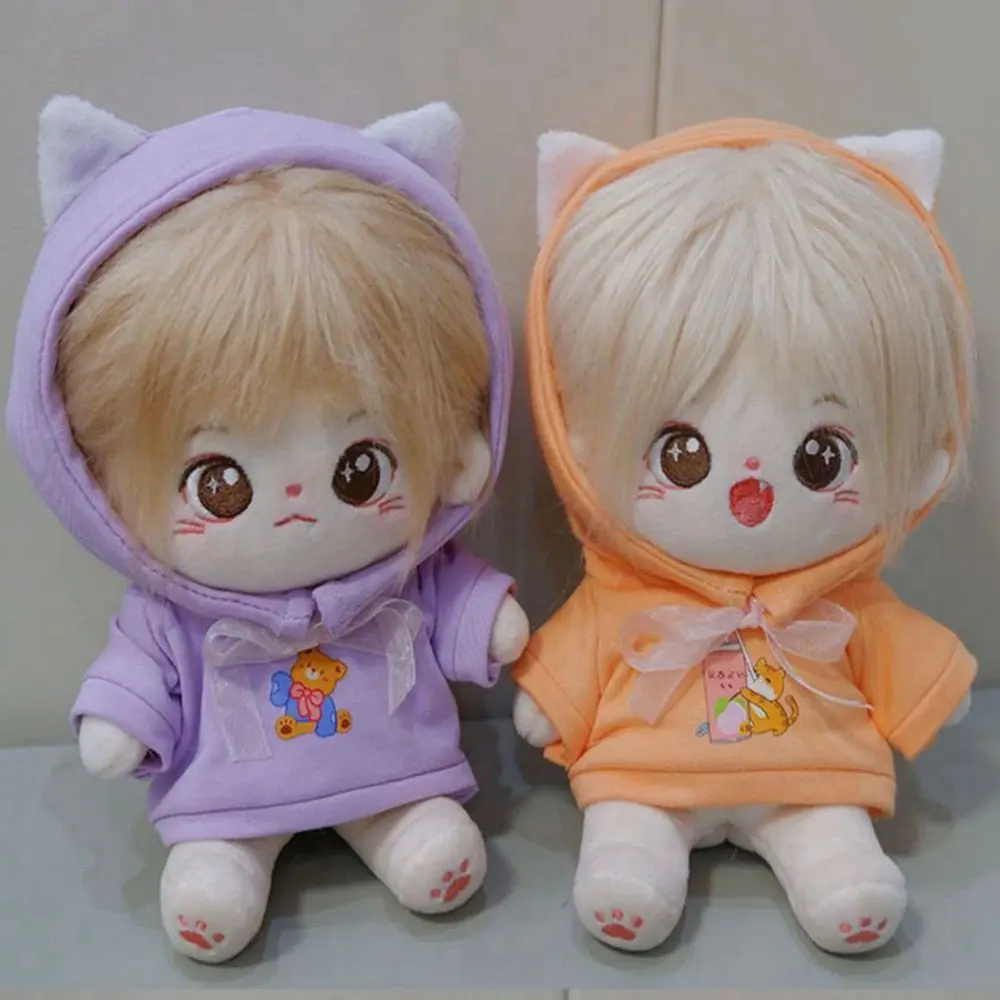 

OB11 Dolls For 1/12BJD Dolls For 15cm Dolls Fashion Doll Hoodies Clothes Doll Tops Sweatshirt Outfits Handmade Hoodies