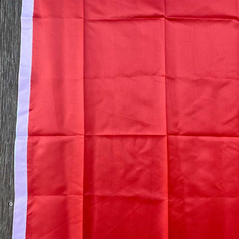 xvggdg    90+150cm  Red Flags  Solid Color banner   For decoration