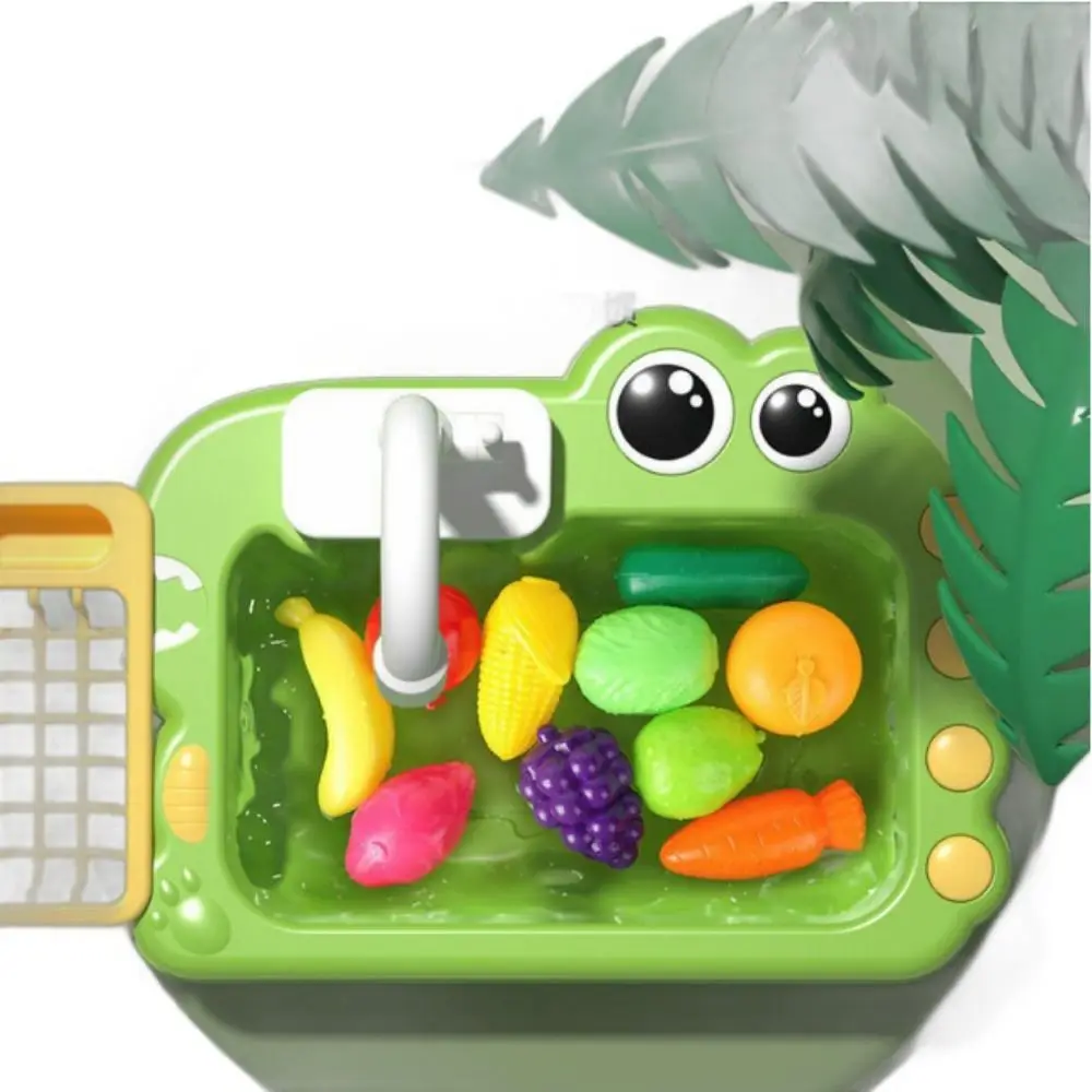 Juego de simulación de juguete de fregadero de cocina, grifo de simulación giratorio, juguete de repuesto, regalo, grifo de fregadero Universal, grifo de juego, ingeniería