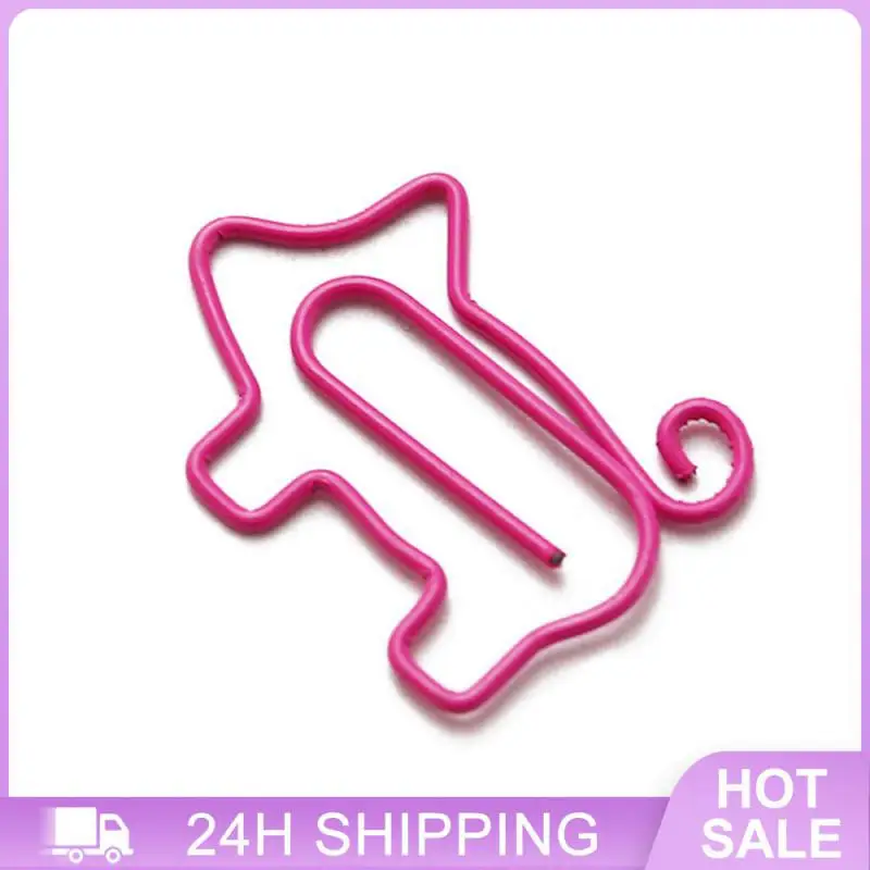 Симпатичная мультяшная Свинья с загнутым хвостом для легкого нахождения страниц свинья Закладка Новинка закладки для книг зажим для связывания забавная и функциональная Очаровательная