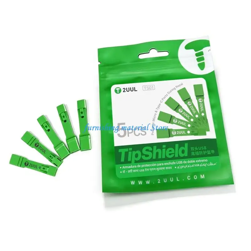 Y5GD 5Pcs USB Tail Plug Protective Protects & Type C Port During Repair Melt Resistant Weding Tool Equipment